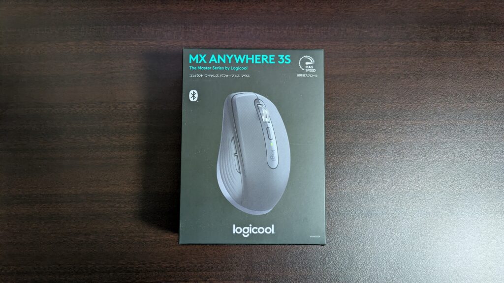 mx anywhere 3sの外箱